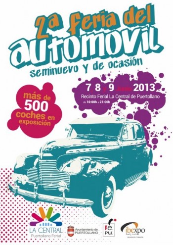 II Feria del automóvil seminuevo y de ocasión en Puertollano. CIUDAD REAL.
