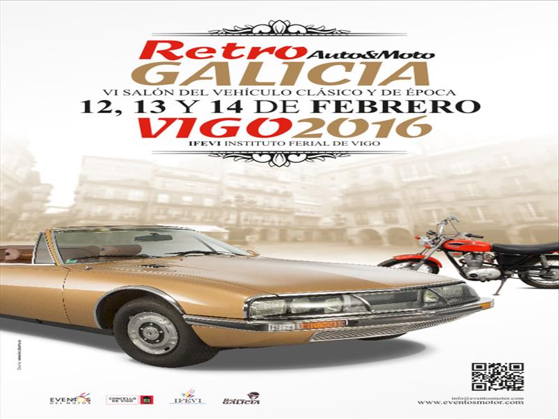 Retro Auto y Moto Galicia 2024 Vigo: XIII Salón del vehículo clásico y de época
