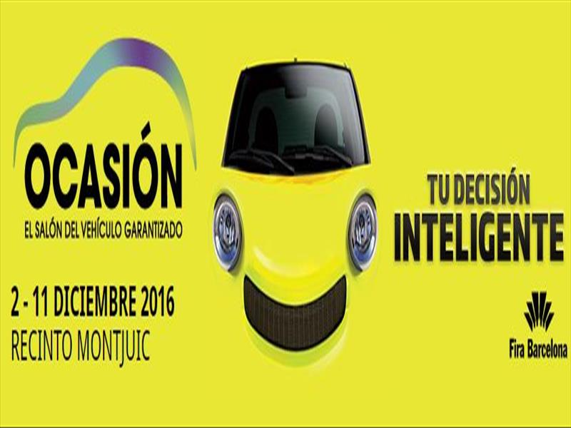 Salón Ocasión 2016 Barcelona, salón del vehículo de ocasión