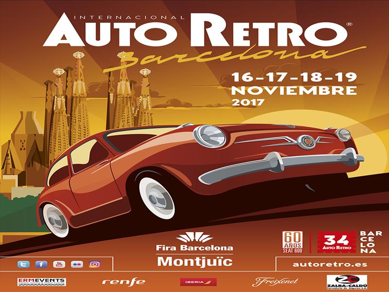 AUTORETRO 2017 Barcelona, Salón Internacional del Vehículo Clásico de Barcelona