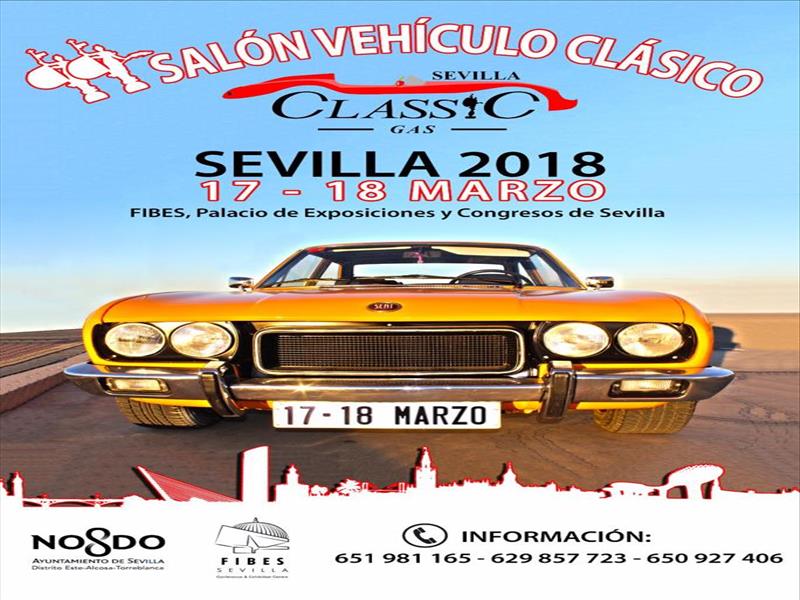 Sevilla Classic Gas 2018, Salón del Vehículo Clásico Sevilla
