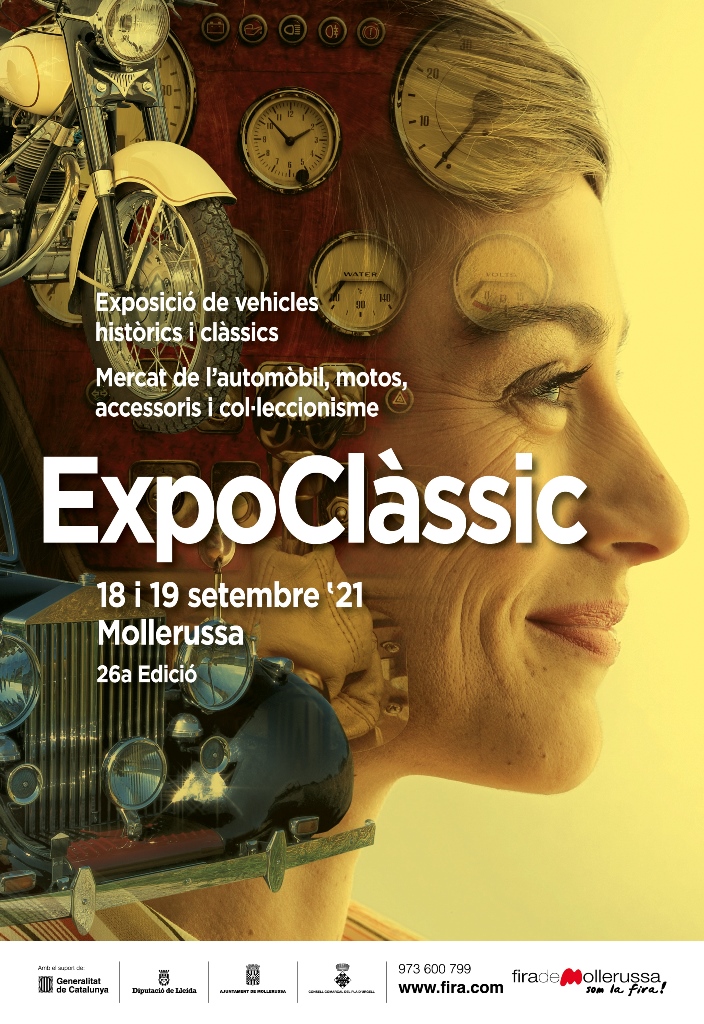 26a Expoclàssic Exposició de vehicles històrics i clàssics. Mercat de l'automòbil, moto, accessoris i col·leccionisme.