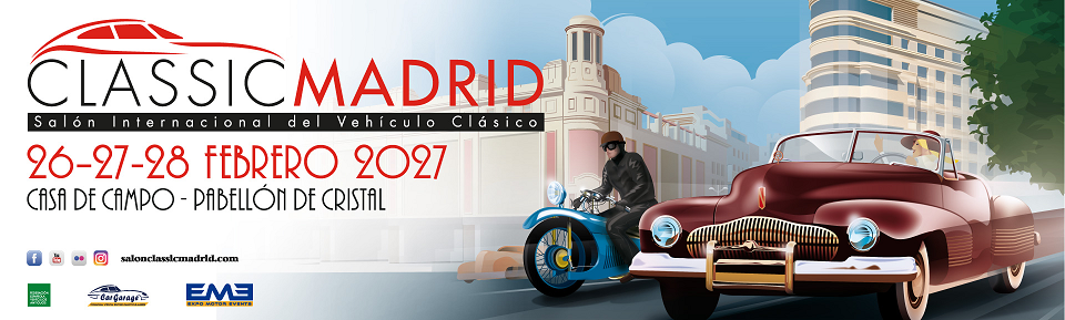 SALÓN CLASSICMADRID 2027 : Salón Internacional del Vehículo Clásico de Madrid