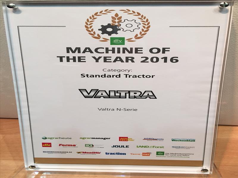 La serie N de Valtra, “machine of the year 2016” en Agritechnica