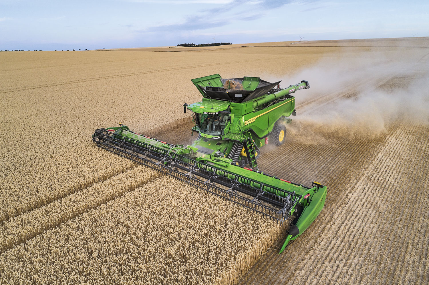 John Deere X9, máxima expresión de las cosechadores de alto rendimiento