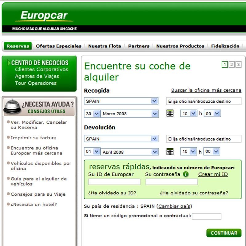 Europcar defiende que alquilar un coche es el modo de transporte más barato