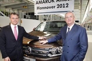 Volkswagen vehículos comerciales empieza a fabricar el amarok en alemania