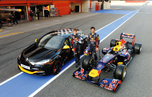 Renault lanza la serie especial del mégane rs red bull racing rb7