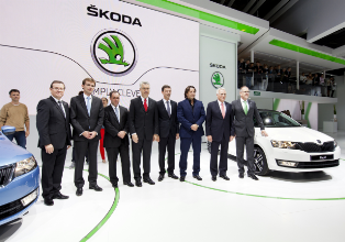 Skoda lanzará a finales de octubre su nueva berlina rapid