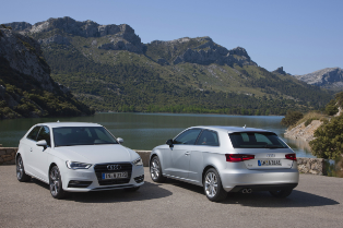 Audi, marca premium con vehículos vendidos con menos emisiones en alemania