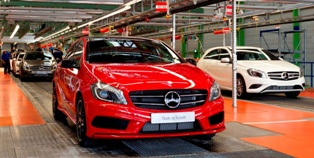 Mercedes-benz cerrará 2012 con un récord de producción 