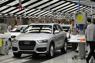 Audi logra un récord de ventas en 2012 con 1,45 millones de unidades 