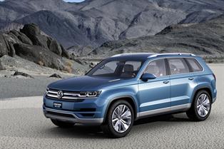 Volkswagen muestra en detroit un prototipo de todoterreno híbrido diésel enchufable