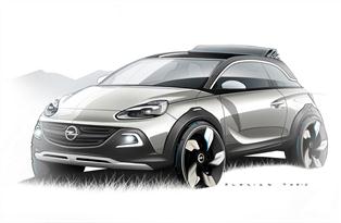 Opel exhibirá en ginebra el concepto 'crossover' descapotable adam rocks