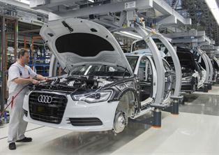 Audi baja un 2% su beneficio neto en 2012 hasta 4.353 millones