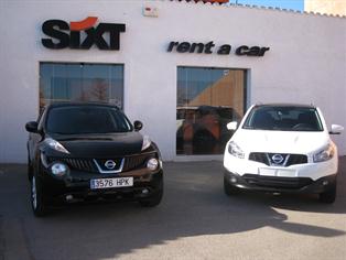 Sixt incorpora a su flota los modelos Juke y Qashqai de Nissan
