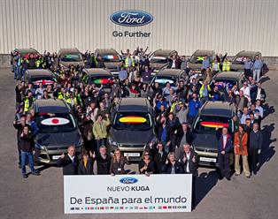 Ford aumentará en un 10% la producción del Kuga en Almussafes 