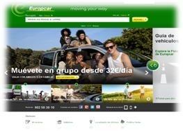 Europcar renueva su página web corporativa