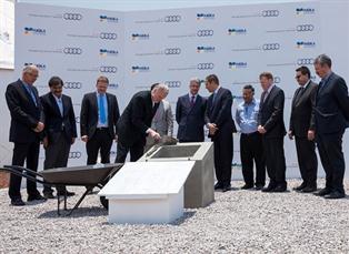 Audi inicia la construcción de su primera planta en México