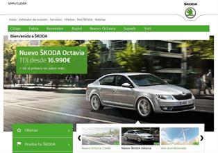 Skoda estrena nueva web en España