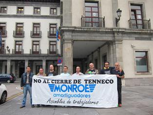Tenneco justifica por motivos de "organización" el cierre de Gijón
