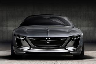 El Opel Monza incorpora un sistema de proyección LED