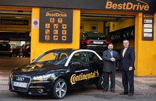 Continental ofrece un coche de sustitución a los conductores