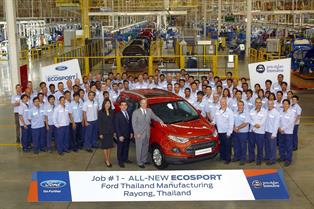 Ford inicia la producción en Tailandia del EcoSport