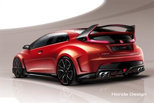 Honda presentará el nuevo Civic Type-R Concept en Ginebra