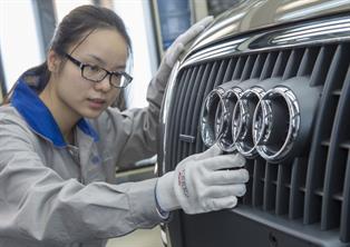 Las ventas de Audi en China crecen un 21,1%