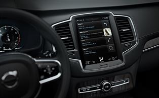 La nueva generación del Volvo XC90 reemplazará los botones del salpicadero por una pantalla táctil