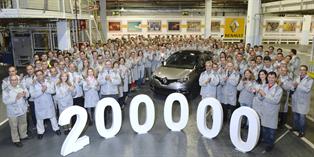 Renault alcanza 200.000 unidades del Captur en Valladolid