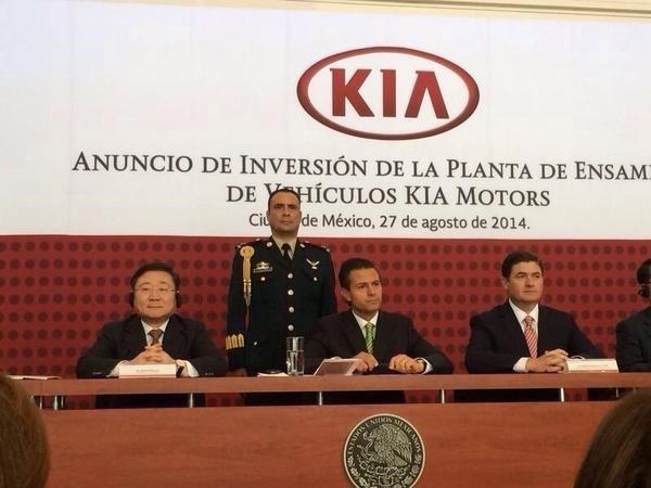 Kia invertirá 763 millones en una nueva planta en México