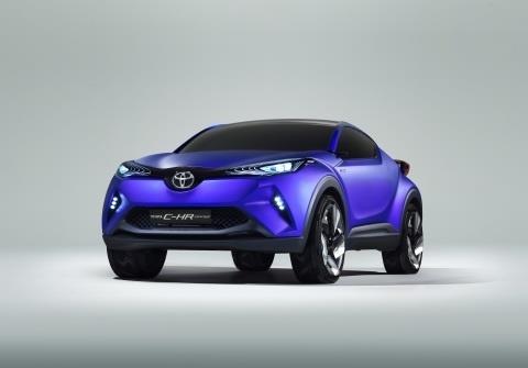 Toyota presenta el C-HR Concept, su híbrido del segmento C