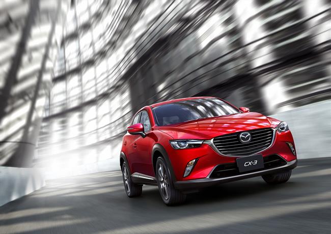 Mazda iniciará en primavera la venta del nuevo CX-3