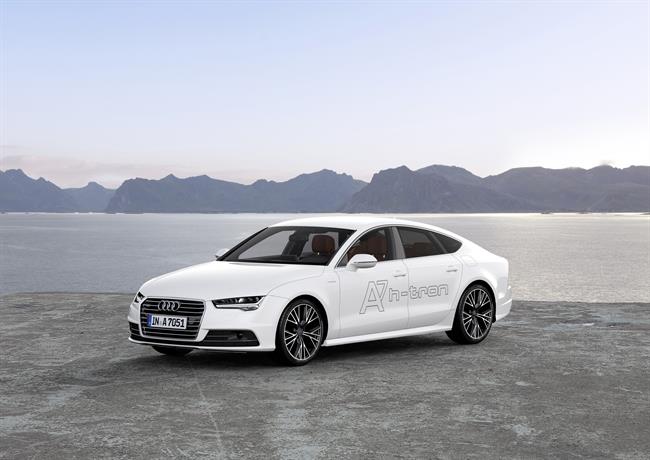 Audi exhibe el prototipo de hidrógeno A7 Sportback h-tron quattro