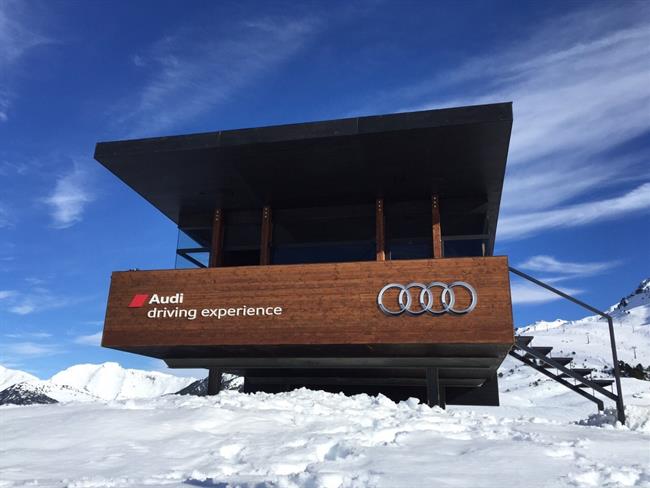 Audi inicia cursos de conducción sobre nieve en Baqueira Beret