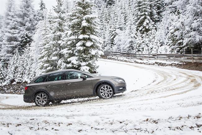 Seat recomienda aumentar la precaución en la conducción en nieve