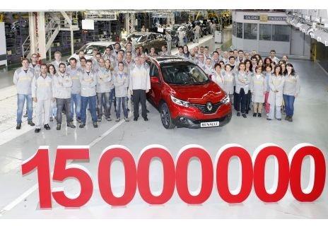 Renault España fabrica su vehículo 15 millones