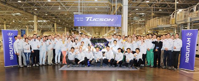 Hyundai inicia la producción del Tucson en República Checa
