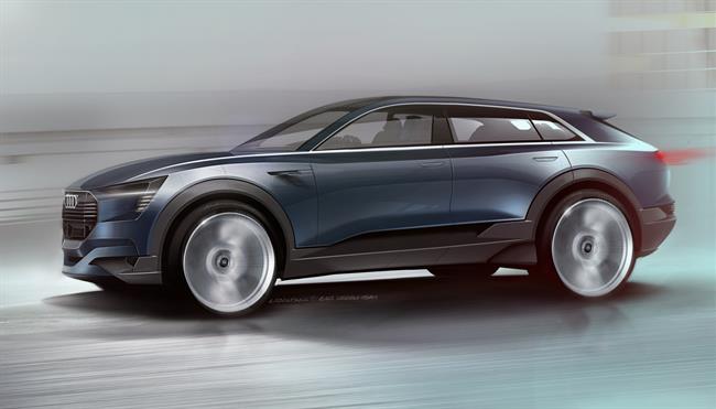 Audi ultima un vehículo eléctrico con una autonomía de 500 kilómetros