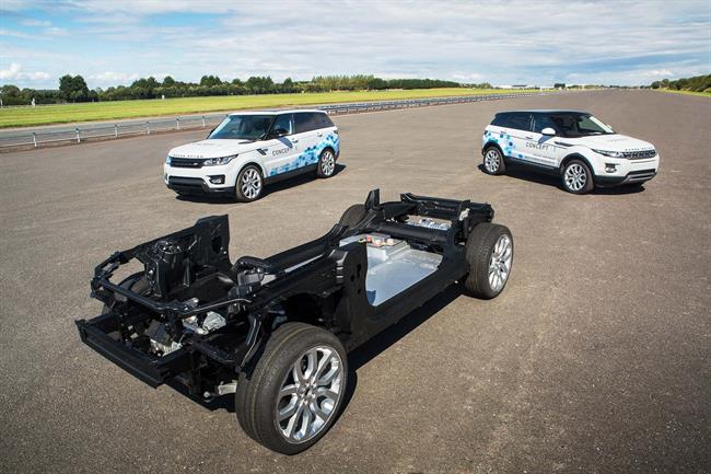 Jaguar Land Rover exhibe tres prototipos eléctricos