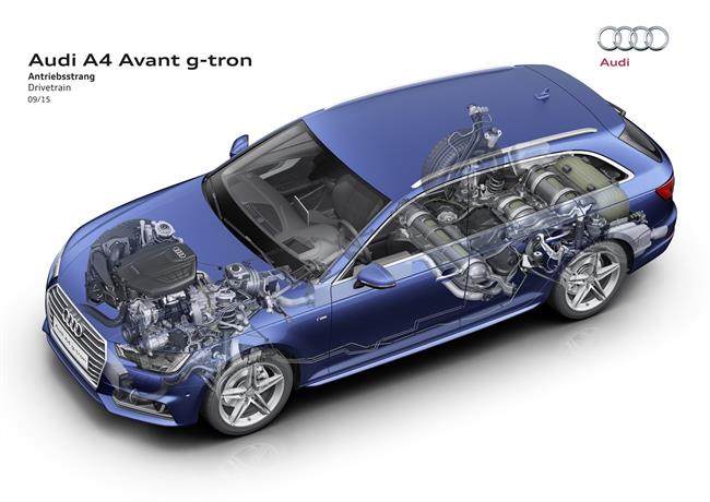 Audi pondrá a la venta a finales de 2016 una versión de gas del A4 Avant