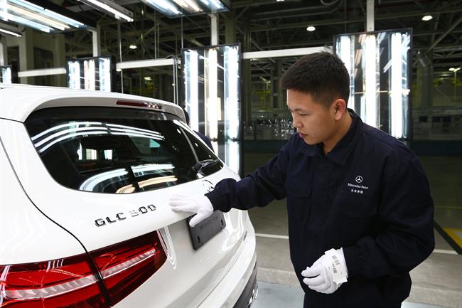 Mercedes-Benz empieza a fabricar el GLC en China