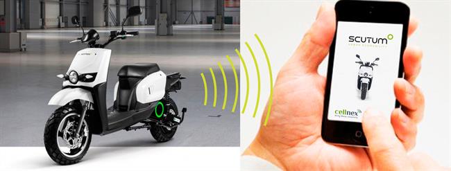 Scutum y Cellnex desarrollan motos eléctricas conectadas con sus propietarios