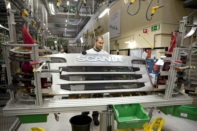 Scania aumenta un 12% su beneficio en 2015