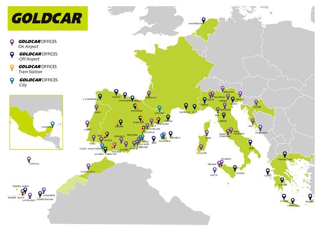 Goldcar abre seis nuevas oficinas en Italia desde comienzos de año