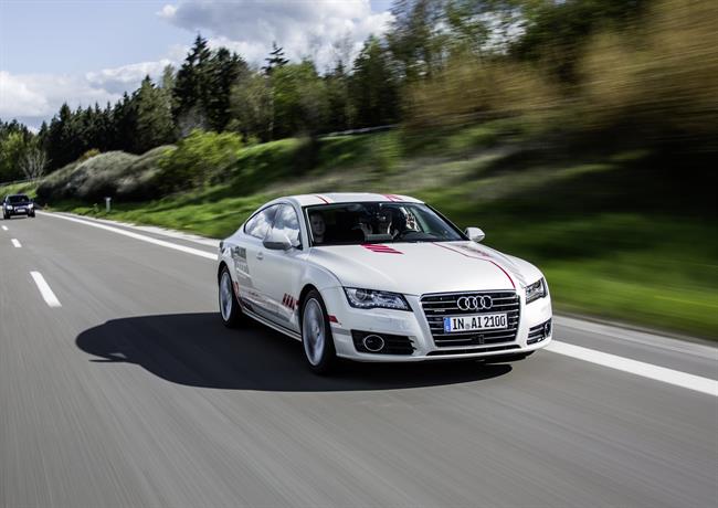 Audi realiza pruebas de conducción autónoma en autopistas alemanas