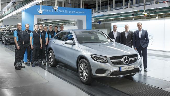 Mercedes-Benz inicia la producción en Bremen del nuevo GLC Coupé