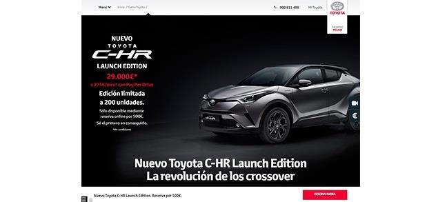 Toyota abre las reservas online para su edición especial del C-HR